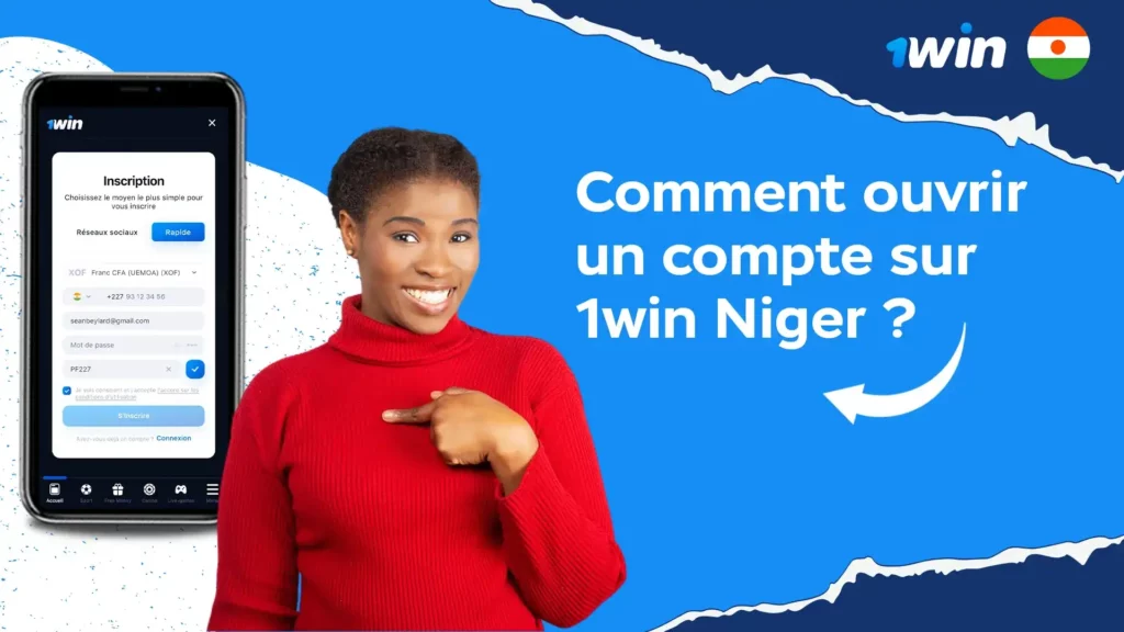 créer un compte 1win Niger