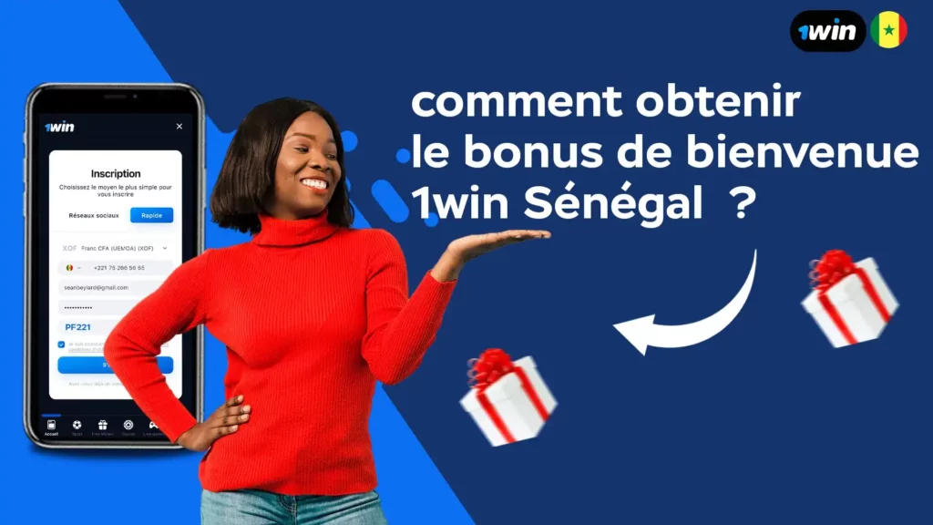 Obtenir le bonus de bienvenue 1win Sénégal