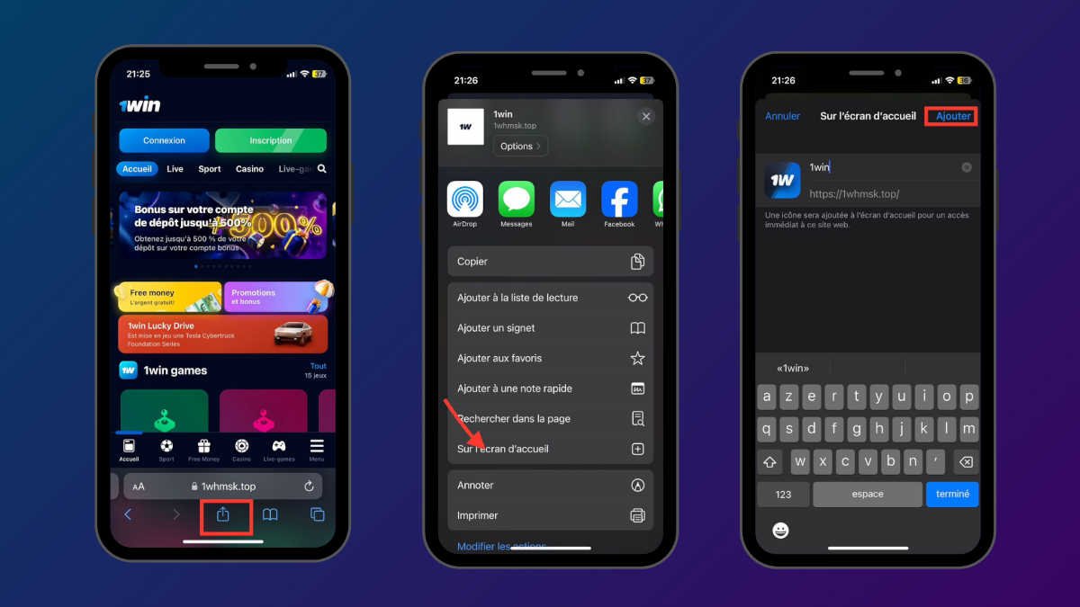 Télécharger 1win APK au Togo (dernière version) ? 6 installer 1win sur iPhone