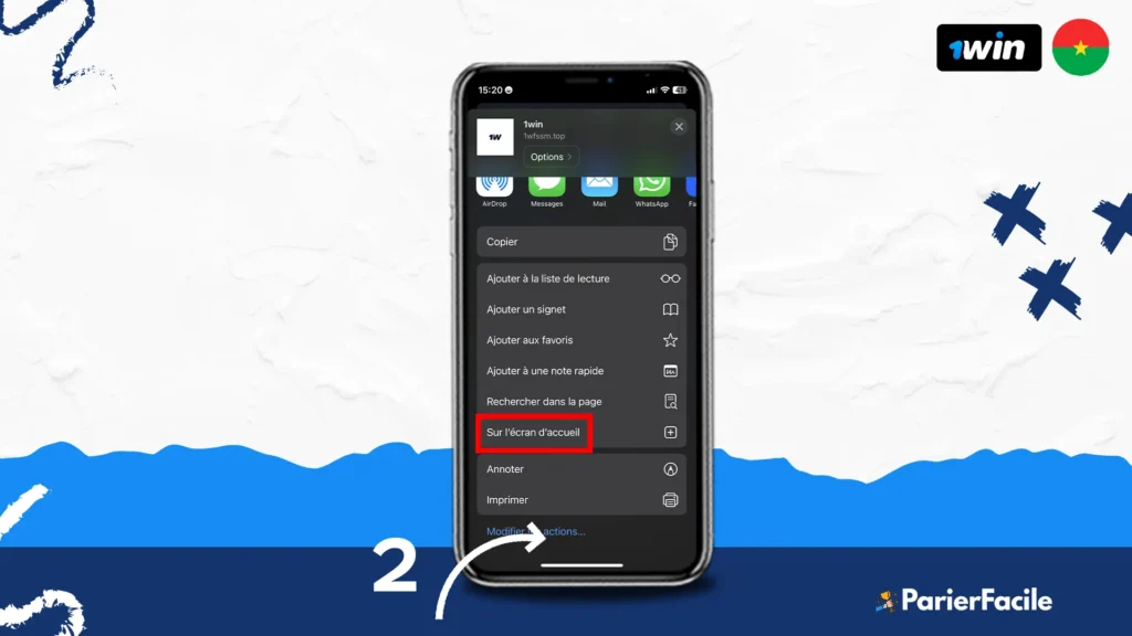 Télécharger 1win APK Burkina : Guide Complet pour Android et iOS 10 Télécharger 1win app Burkina sur iPhone