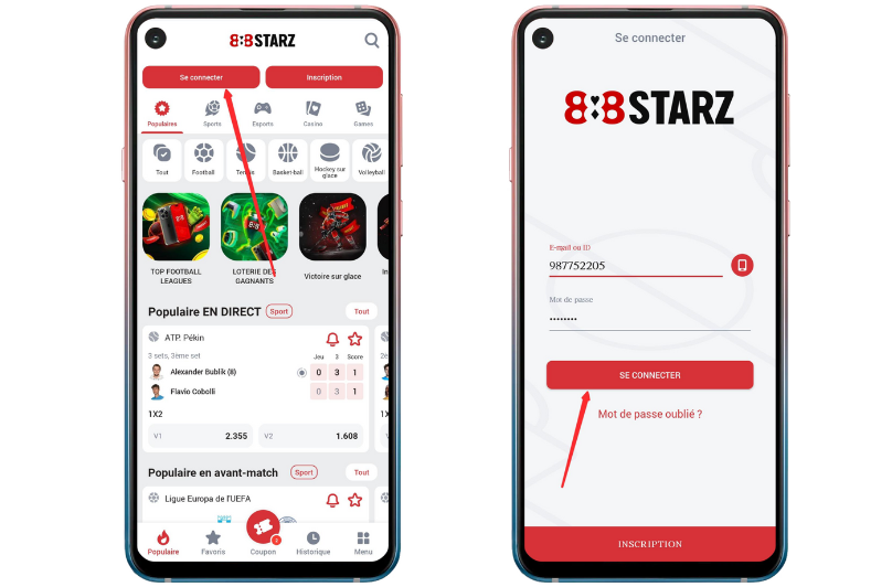 Dépôt 888Starz Bénin : quelles sont les étapes essentielles ? 12 Voici comment se connecter sur 888Starz App iOS Mali