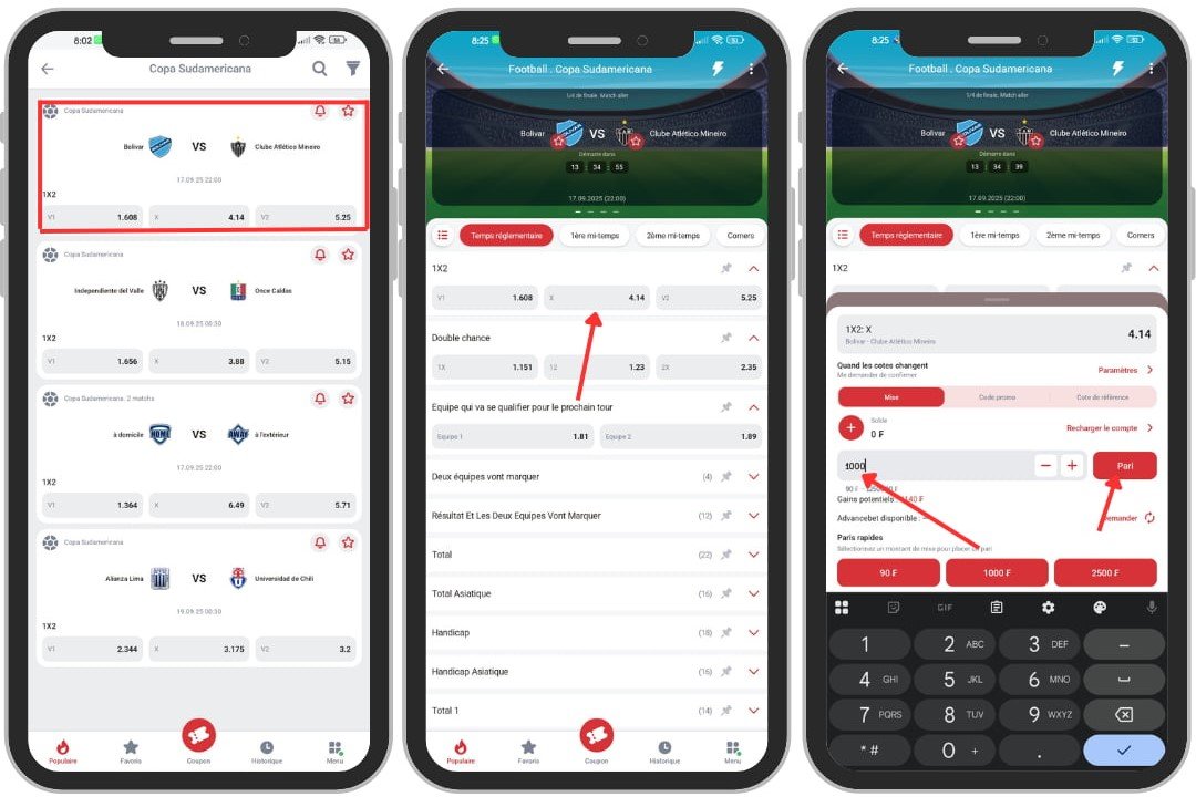 Placer un pari sur 888Starz Côte d’Ivoire