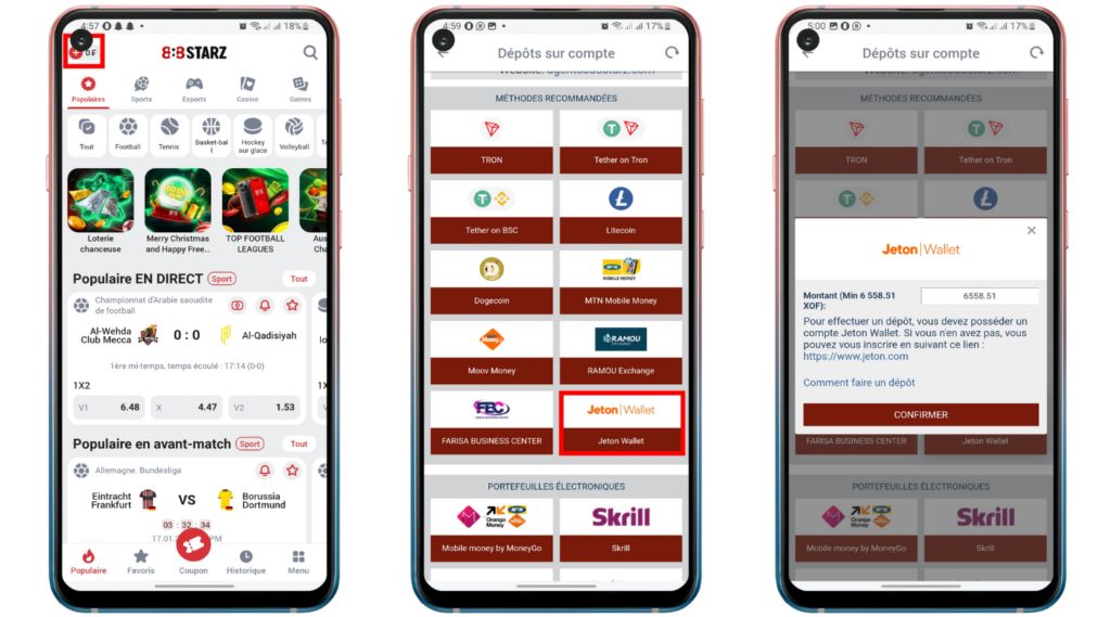 Code promo 888Starz Guinée