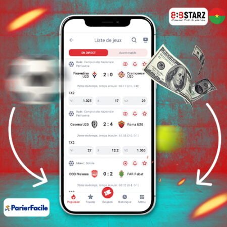 Comment parier sur 888Starz Burkina Faso : Guide complet, bonus et types de paris
