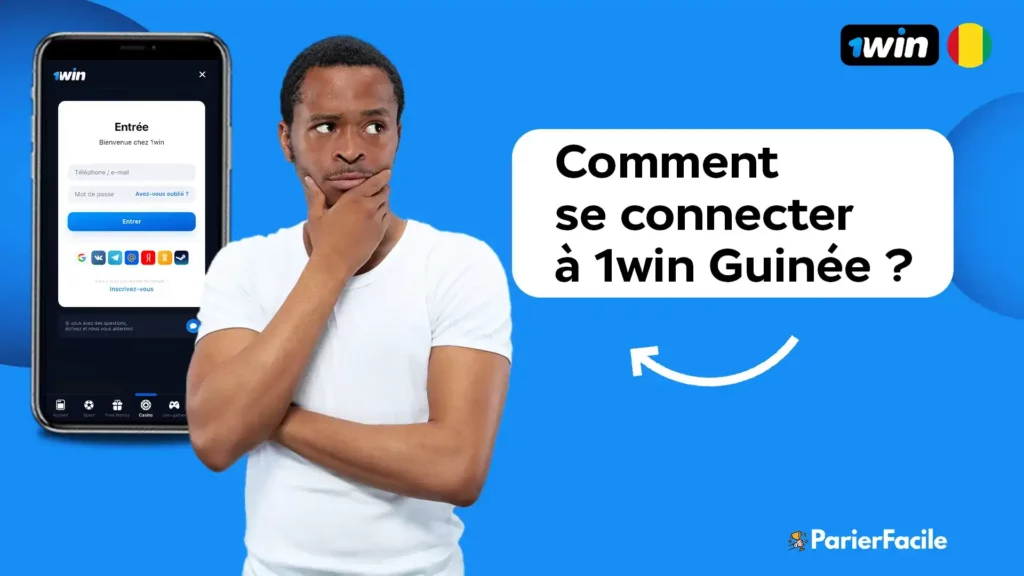 1win Guinée : Comment se connecter à son compte ? 6 se connecter sur 1win guinée