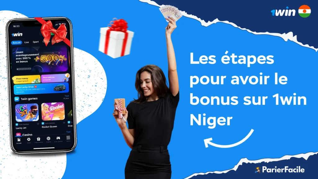 bonus sur 1win Niger
