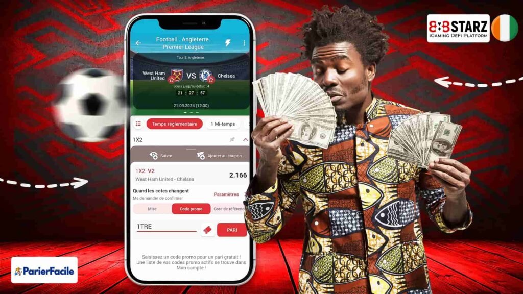 Placer un pari sur 888starz Côte d’Ivoire