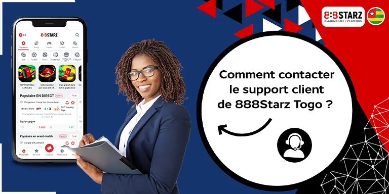 888Starz Togo 44 Comment contacter le support client de 888Starz Togo ?