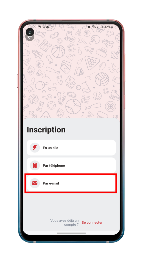 Inscription sur 888Starz Guinée