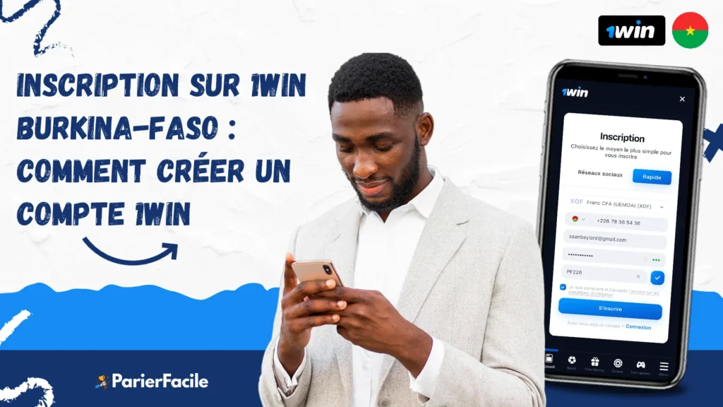 Inscription sur 1win Burkina : Guide complet pour créer votre compte rapidement 1 Inscription sur 1win Burkina-Faso
