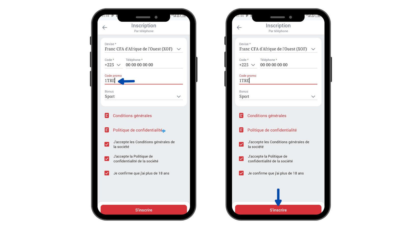 créer un compte 888Starz