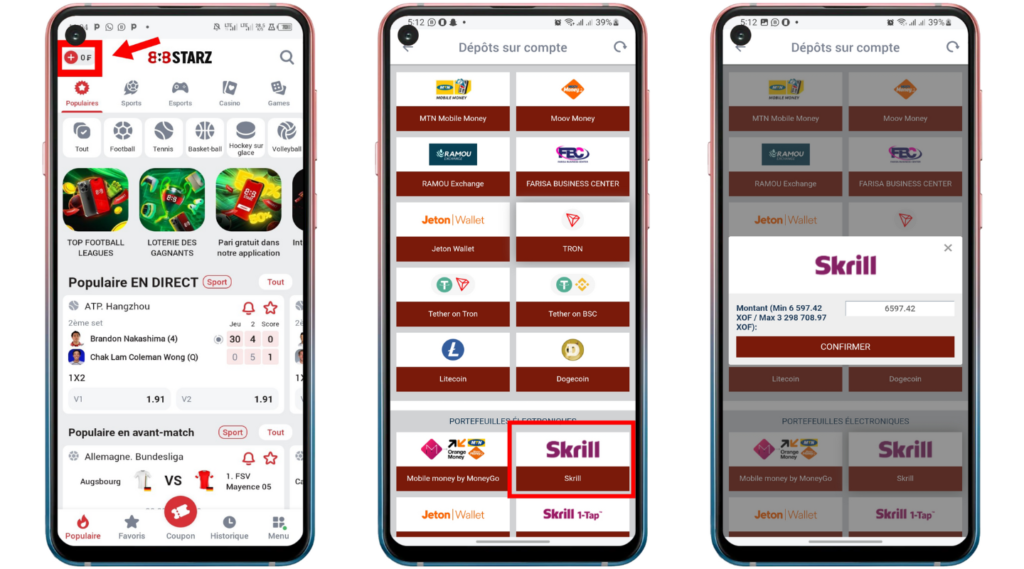 code promo 888starz Gabon C7