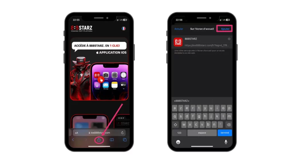 888Starz Guinée 19 télécharger 888Starz sur iOS