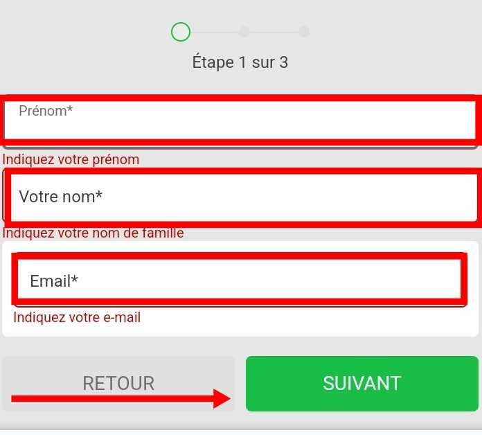 888Starz Togo 5 S'inscrire sur 888starz Togo par e-mail