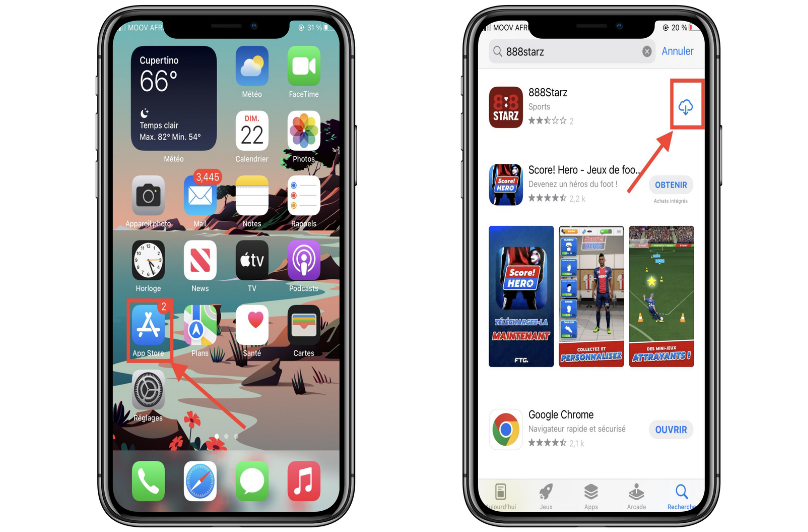 Télécharger 888Starz Guinée ios