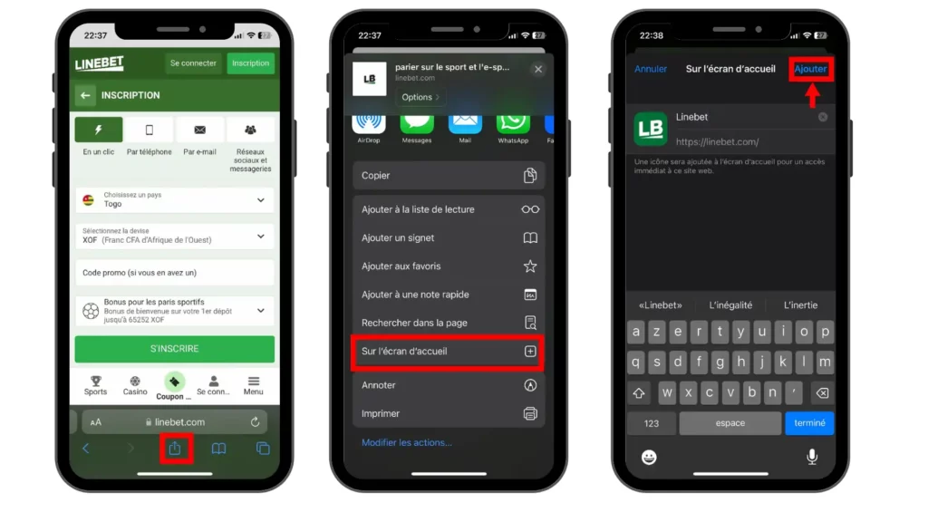 Comment télécharger l’application Linebet sur iPhone
