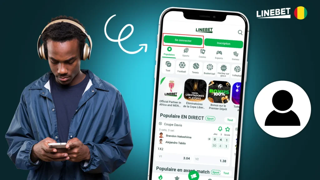 Inscription Linebet Guinée : comment créer un compte 14 Comment se connecter sur Linebet Guinée