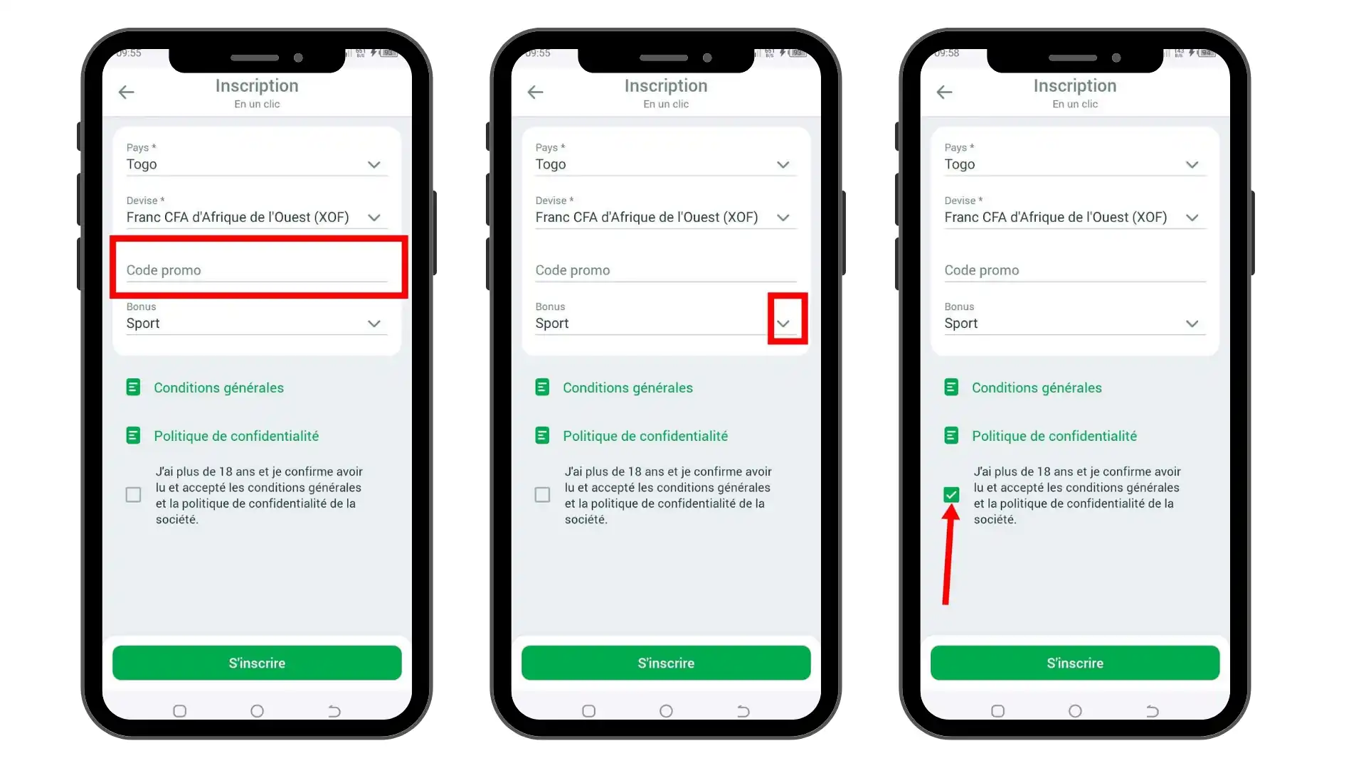 Code promo Linebet Togo