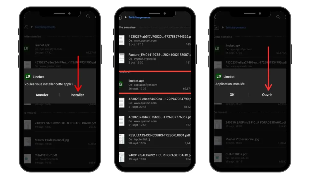 installer linebet APK