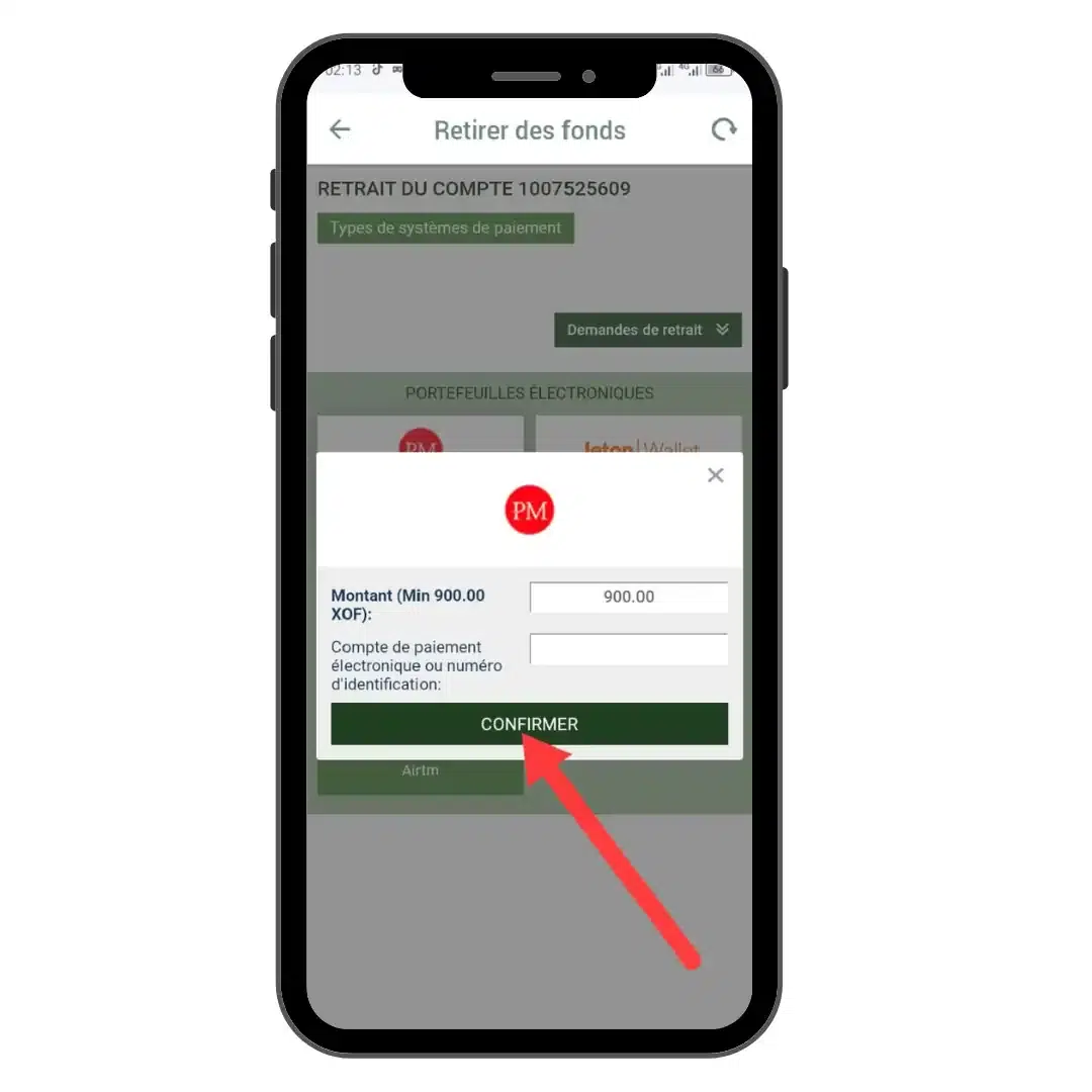 retrait Linebet Togo 3