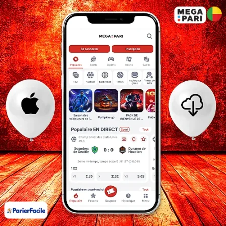 Comment télécharger Megapari Bénin sur iOS ?