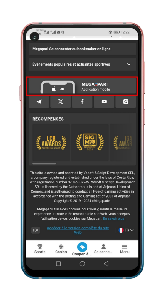 Megapari Bénin APK : comment télécharger l’application sur Android ? 6 Téléchargement Megapari Bénin apk 1