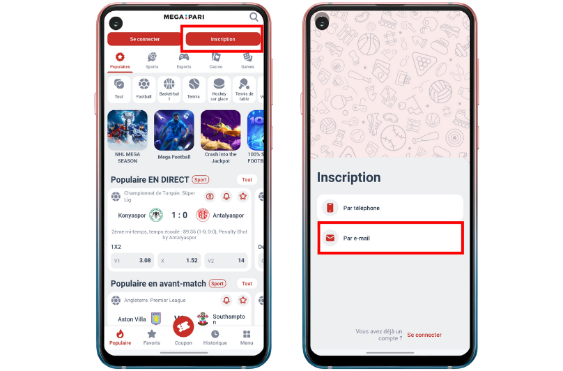 Obtenir un bonus Megapari Côte d'Ivoire
