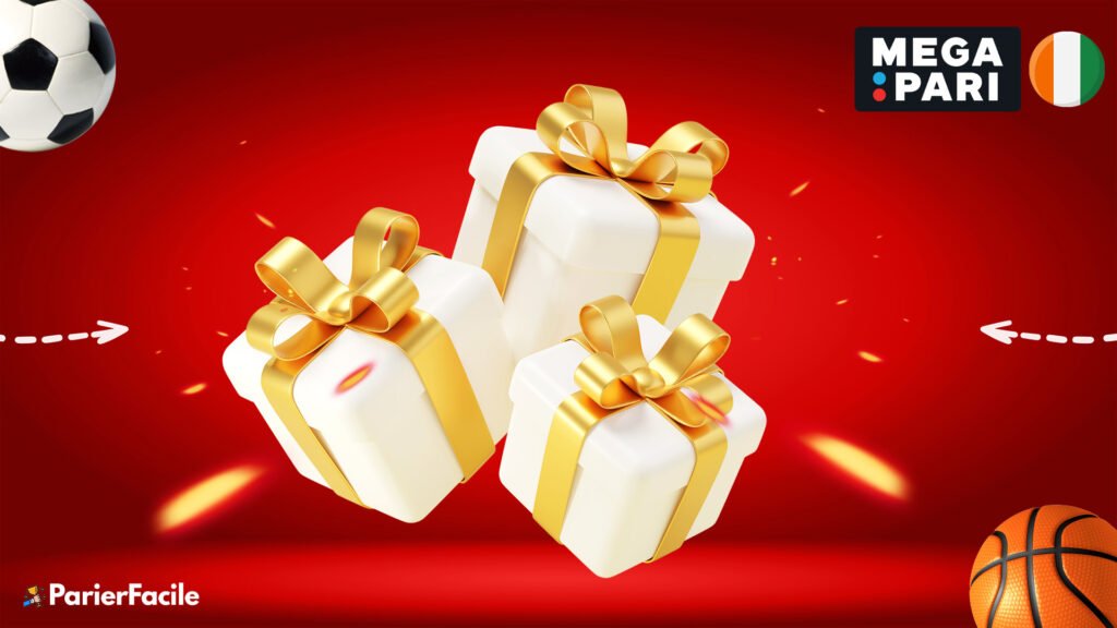 Bonus de bienvenue sur Megapari Côte d'Ivoire : + 100 % sur vos 2 premiers dépôts