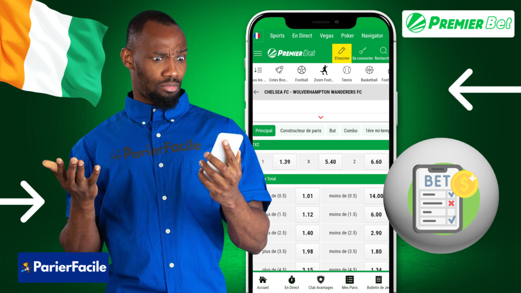 Comment parier sur Premier Bet CI ?