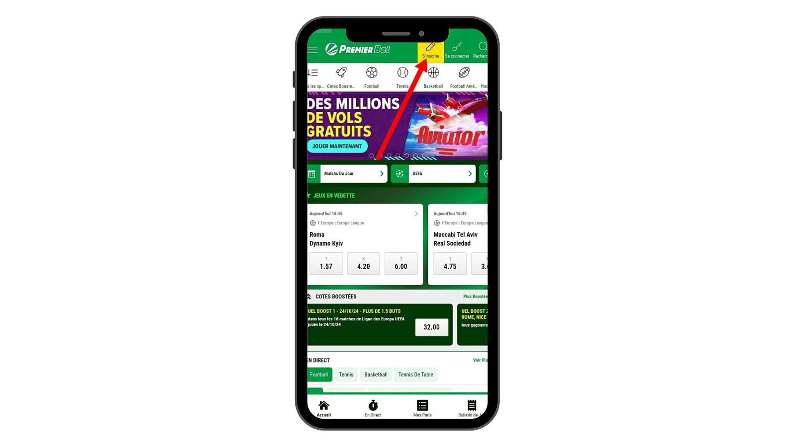 Premier Bet Côte d'Ivoire inscription : créer un compte étape par étape 5 créer un compte sur premier bet ci