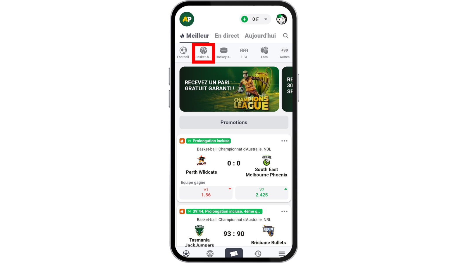 parier sur afropari en côte d'ivoire 1