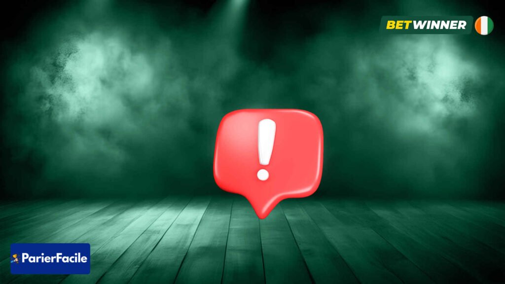 conditions pour retirer de l'argent sur Betwinner ci