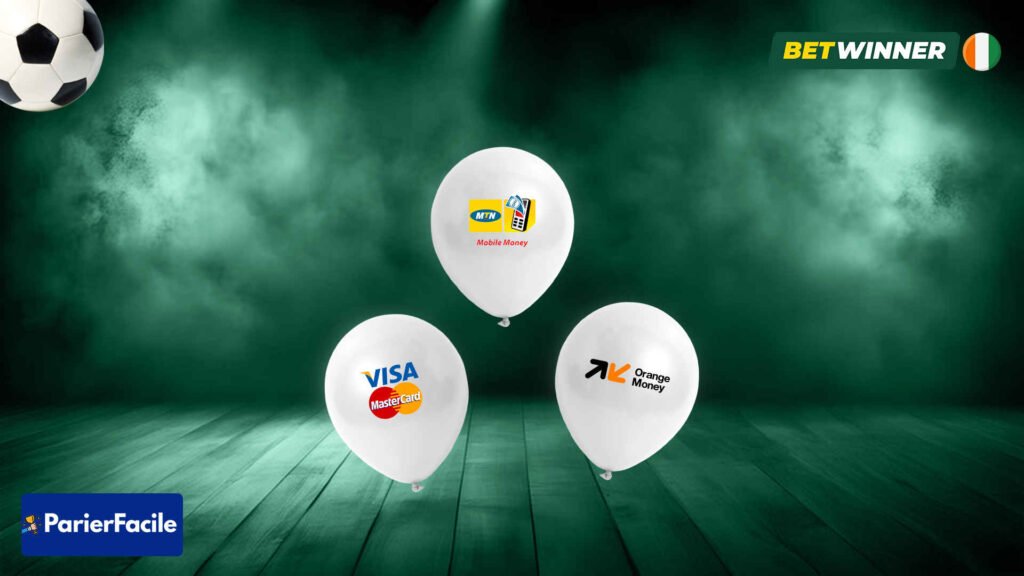 les méthodes de retrait sur Betwinner côte d'ivoire

