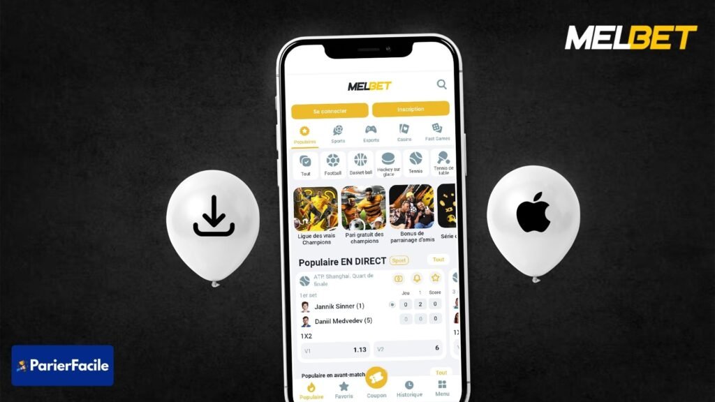 Comment télécharger Melbet sur iPhone en quelques étapes simples ?