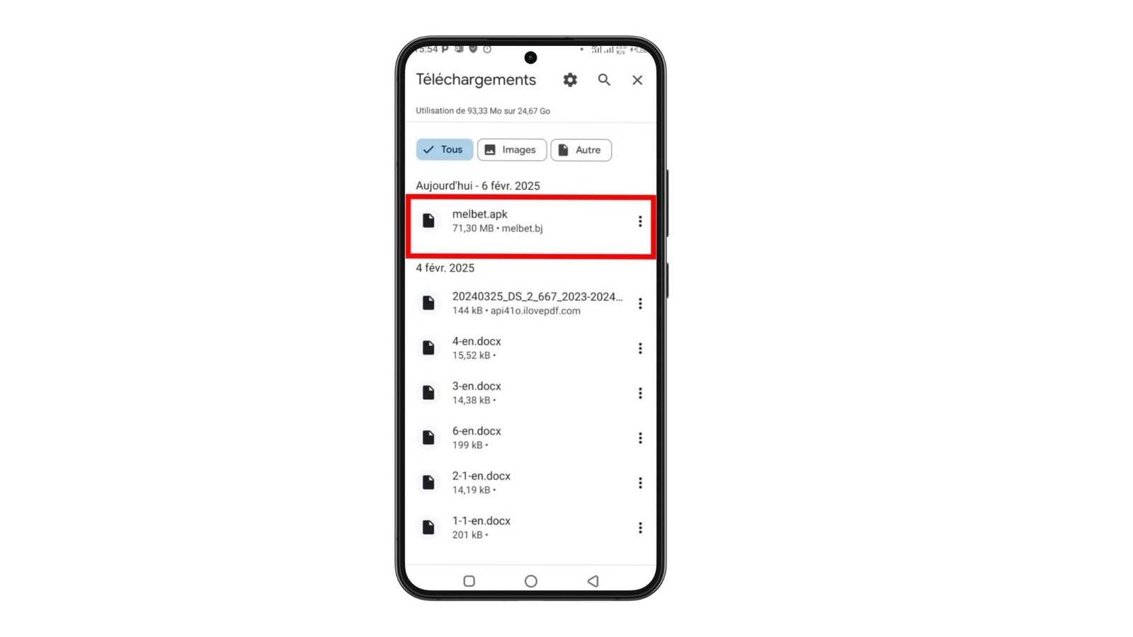 Installer apk Telecharger Melbet