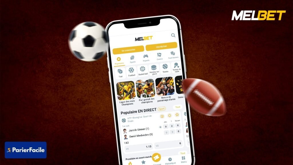 Présentation du bookmaker Melbet