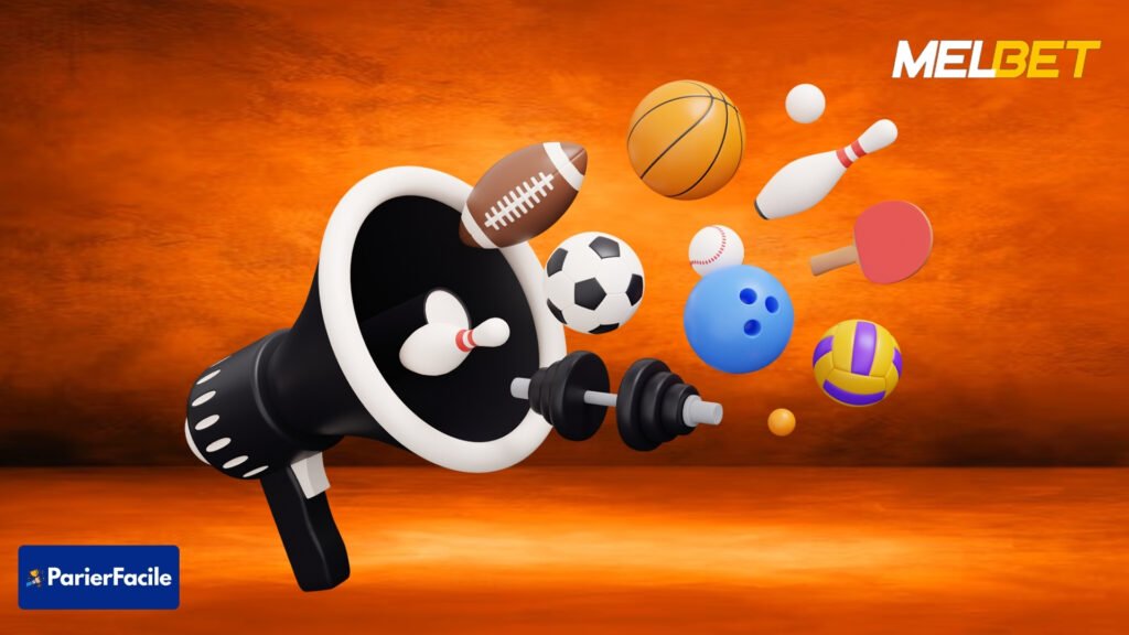 Quels sont les sports disponibles après le Melbet enregistrement ?