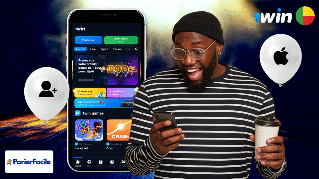Comment ouvrir un compte sur 1win depuis un iPhone ?
