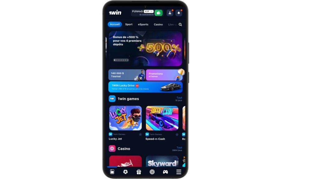 Retrait 1win Senegal ET1