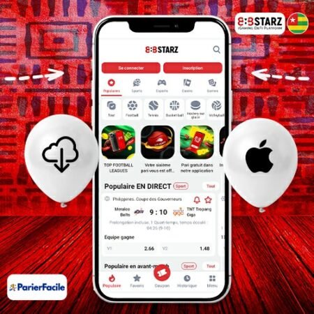Comment télécharger 888starz pour iPhone au Togo ?