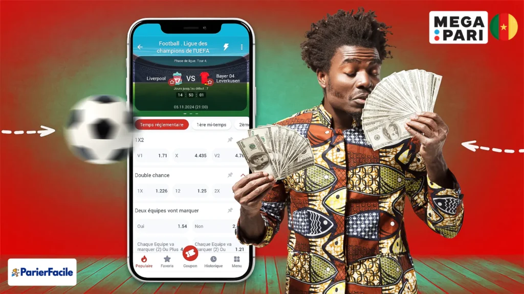 Parier sur Megapari Cameroun