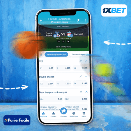 Guide sur comment parier sur 1xbet pas à pas ?