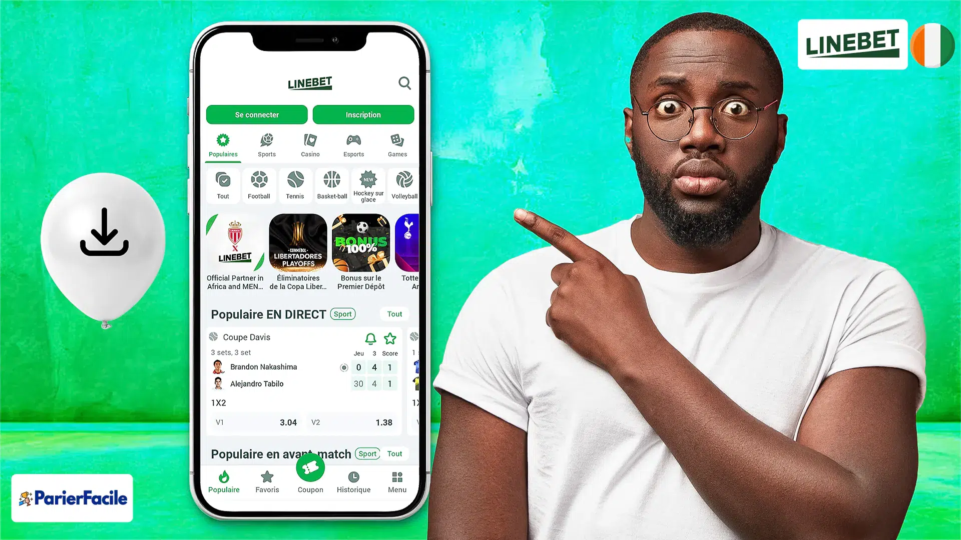 Comment télécharger Linebet APK en Côte d’Ivoire ?
