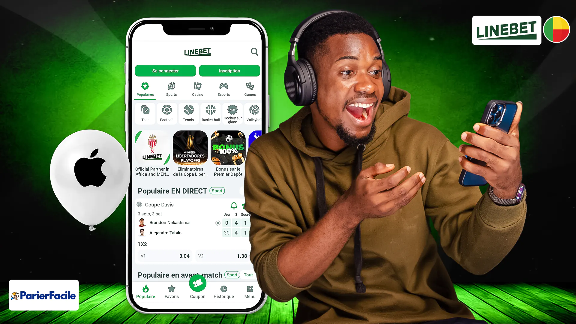 Linebet apk: Comment télécharger Linebet Bénin sur iOS ?