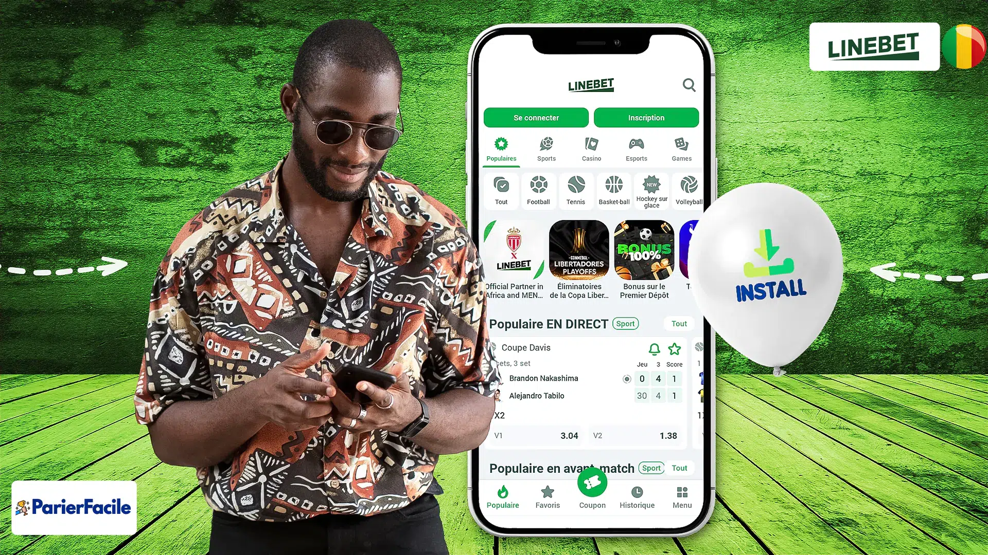 Comment télécharger et installer Linebet Mali sur iOS ? Les étapes