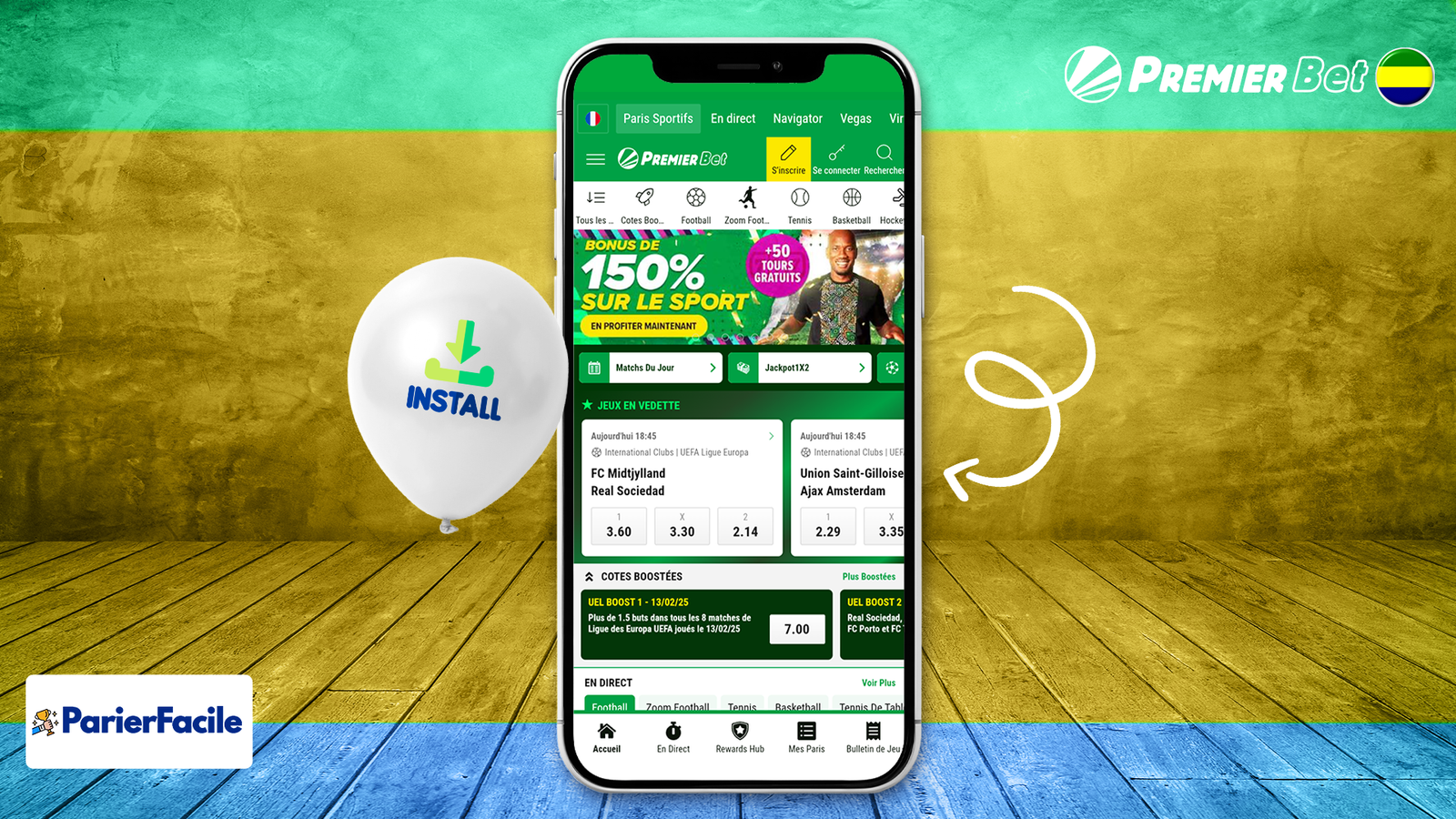 Comment télécharger premier bet APK et installer l'application