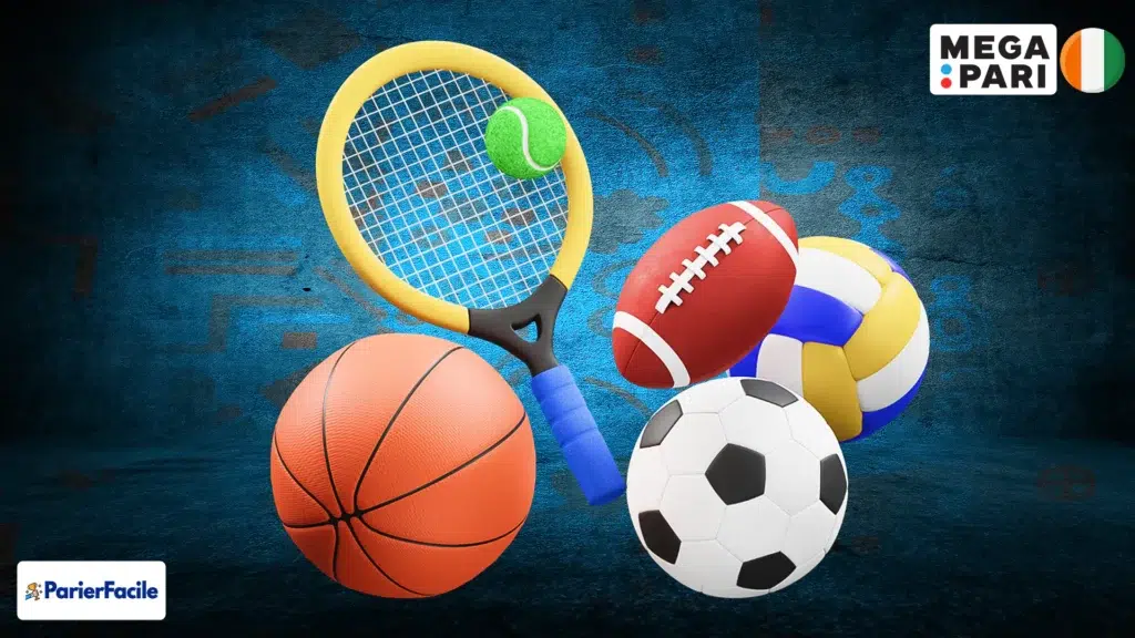 Les différents types de pari sur Megapari Côte d'Ivoire
