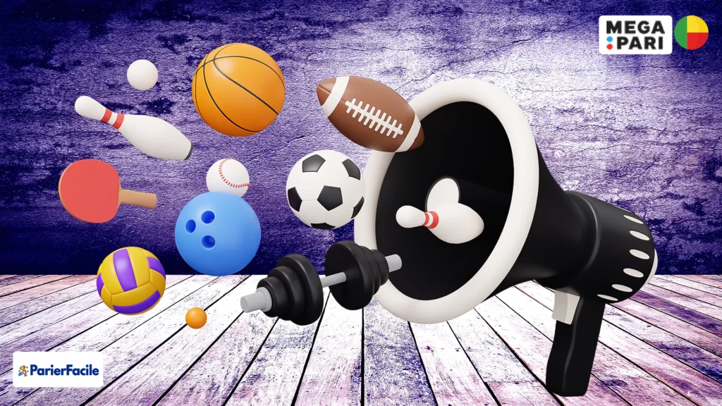 Les paris sportifs sur Megapari Bénin