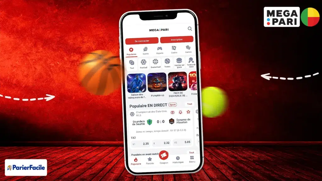 Présentation du bookmaker Megapari Bénin