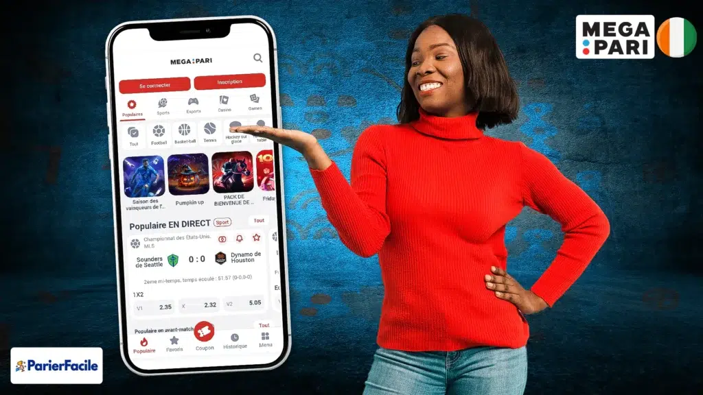 Présentation du bookmaker Megapari CI